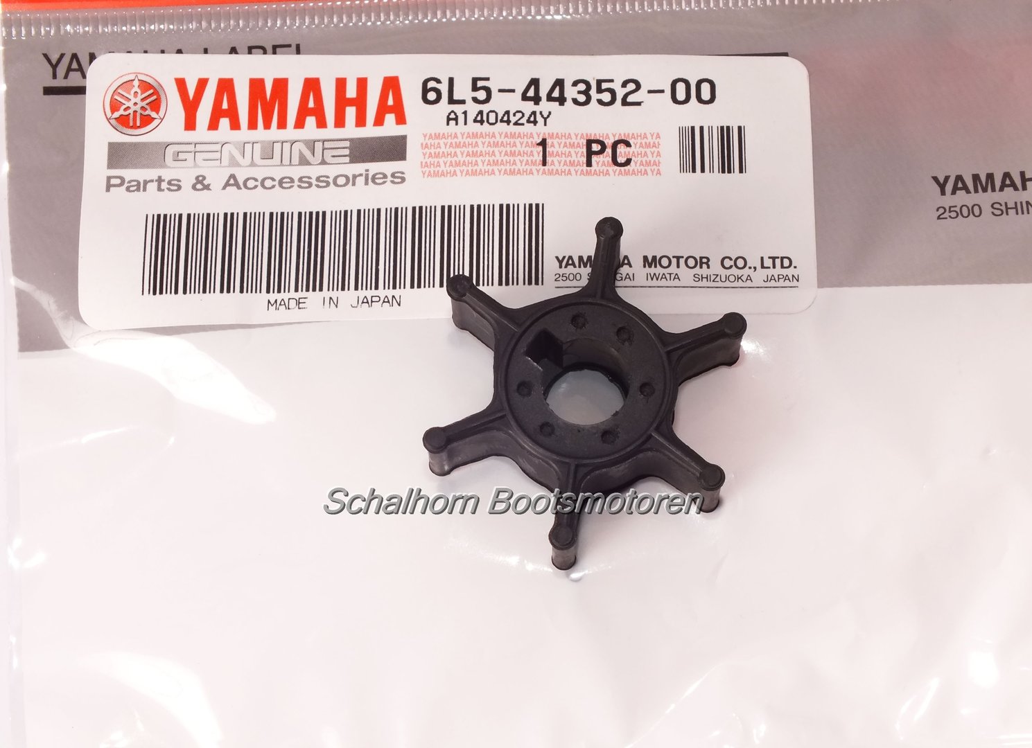 Impeller 6L5-44352-00 - Yamaha Ersatzteile für Außenborder